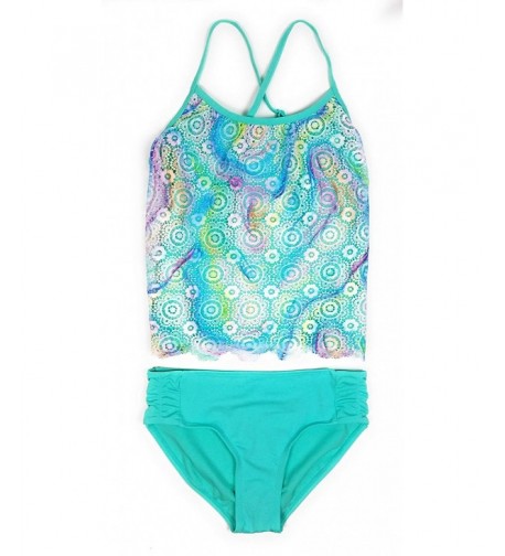 Justice Swimsuits Tankini Bathing Colors