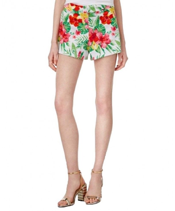 Edit Seventeen Juniors Tropical Print Shorts