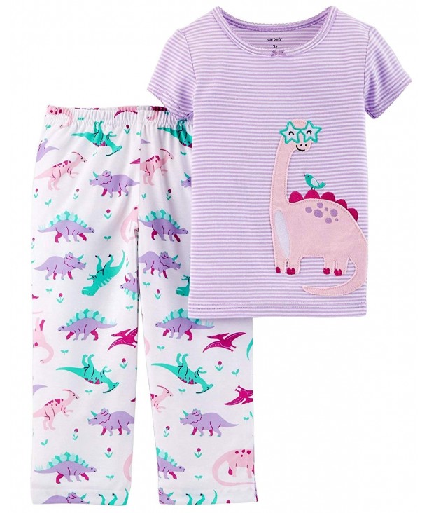 Carters Little 2 Piece Dinosaur Cotton