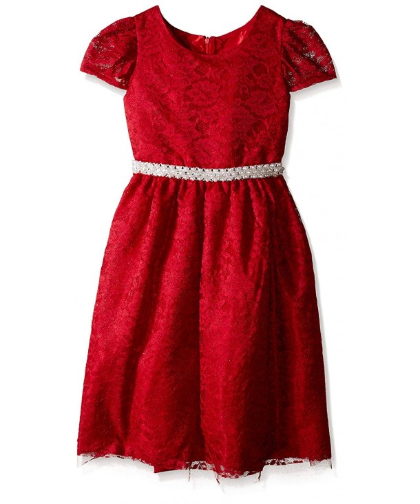 Jayne Copeland Girls Dress Pearl