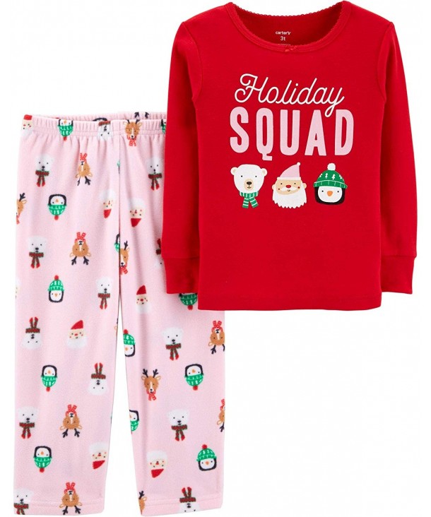 Carters Toddler Christmas Cotton Pajamas