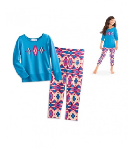 American Girl Patterned Pajamas X Small
