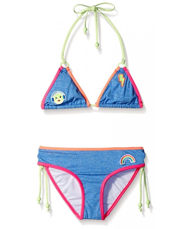 Seafolly Girls Neon Pop Trikini