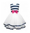 CM Kid Little Striped princess Dresses