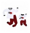 Elowel Ladybug Matching Pajamas Cotton