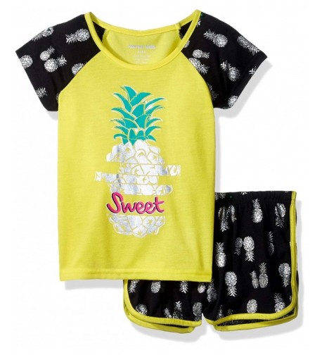 Komar Kids Girls Pineapple Short