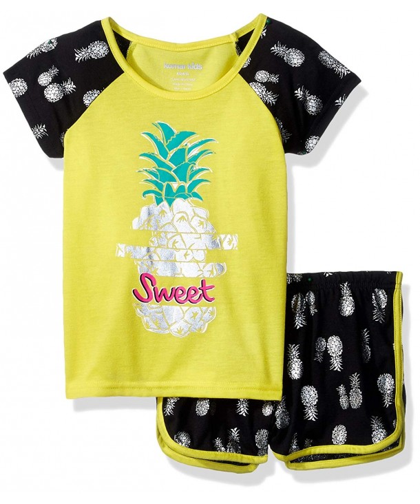 Komar Kids Girls Pineapple Short
