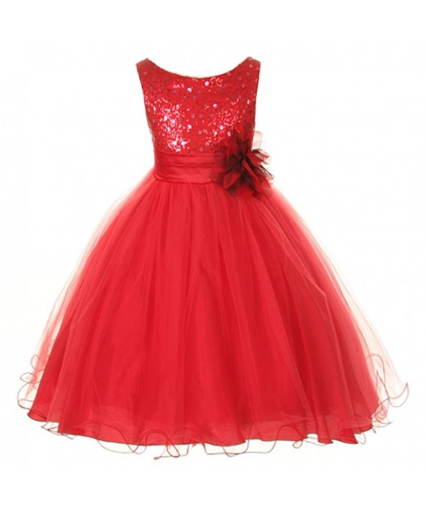 Sequin Tulle Special Occasion Holiday