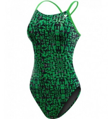 TYR TPET7Y Girls Cutoutfit Swimsuit
