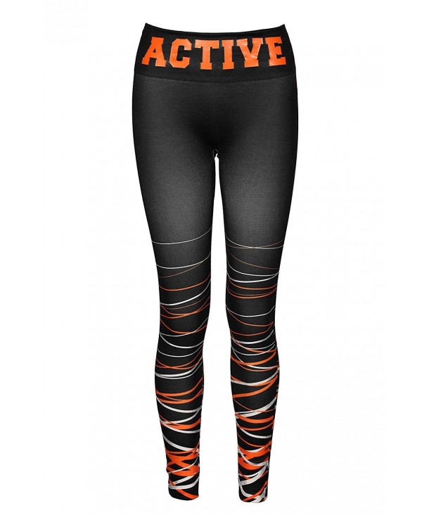 Crush Polyester Seamless Printed Leggings