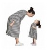 Norbi Parent Child Striped Clothes Outfits