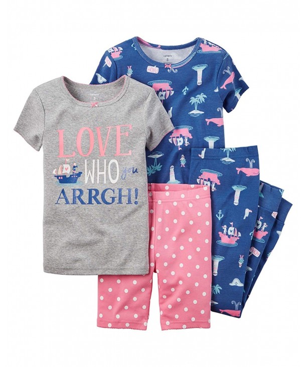 Carters Girl Arrgh 4 Piece Cotton