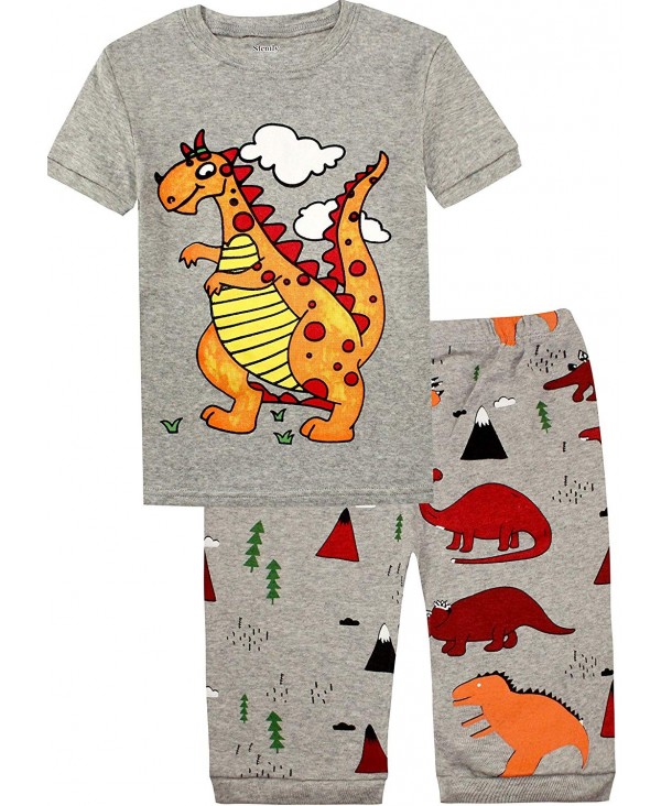 Litlle Dinosaur Pajamas Christmas Sleepwear