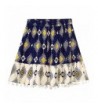 Masala Girls Navi Print Skirt