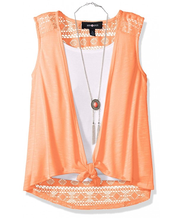 Amy Byer Girls Sleeveless Front