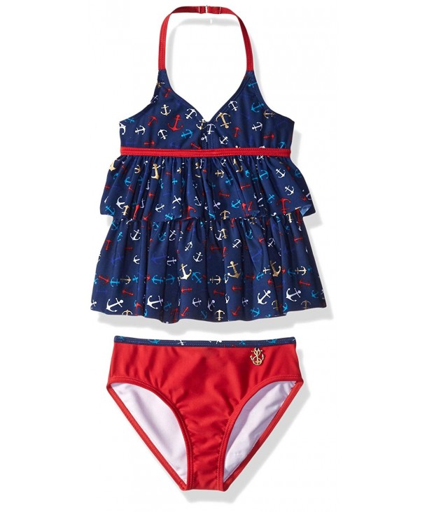 Jantzen Little Voyage Ruffle Tankini