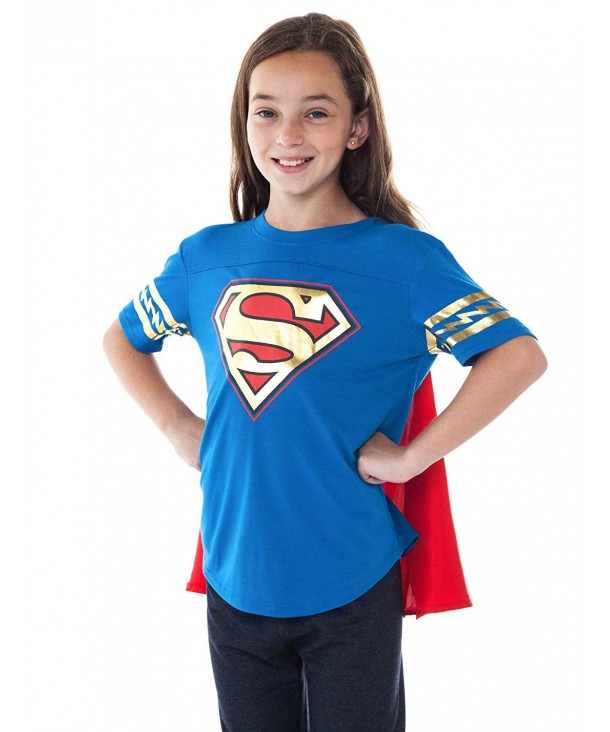 DC Comics T Shirt Supergirl Batgirl