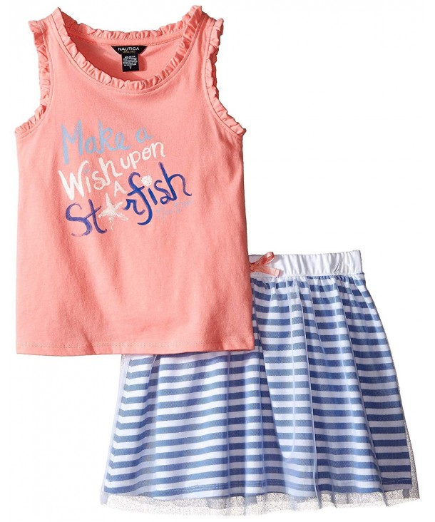 Nautica Girls Piece Skirt Sets