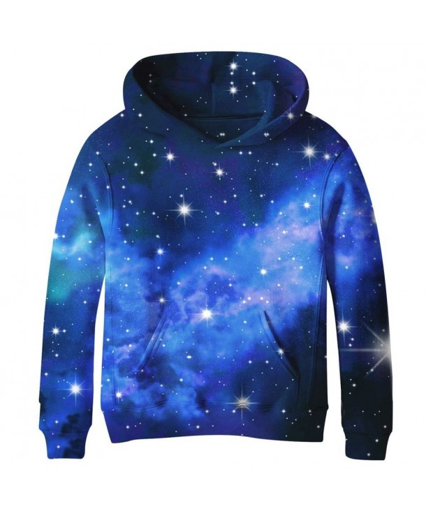 COIKNAVS Galaxy Sweatshirts Pullover Hoodies