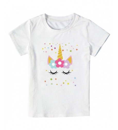 Unicorn Star T Shirt Gifts Girls