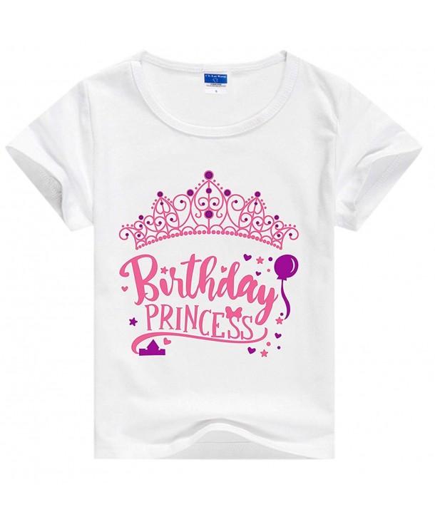 Charmbow Birthday Princess Tshirt Girls
