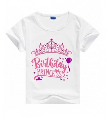 Charmbow Birthday Princess Tshirt Girls