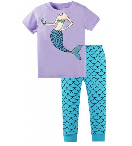 Little Pajamas Mermaid Cotton Clothes