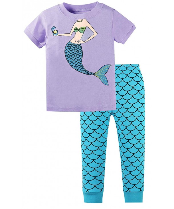 Little Pajamas Mermaid Cotton Clothes