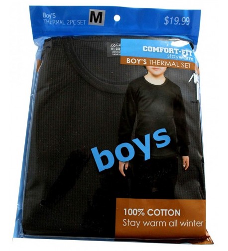 Comfort Fit Winter Thermal Cotton Black