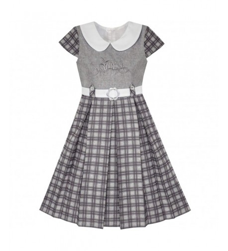 Sunny Fashion Belted School Pleated