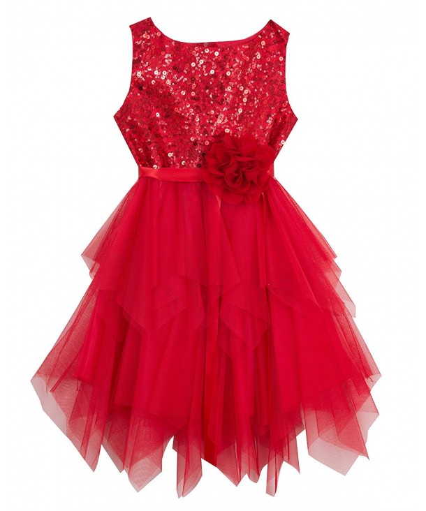 Rare Editions Girls Sequin Dress