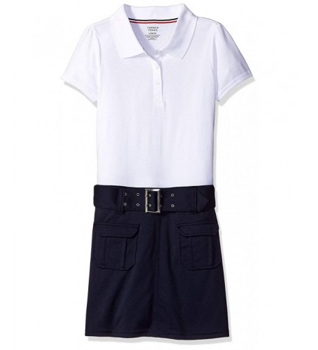 French Toast Girls Belted Dress