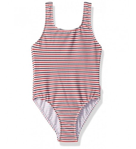 Seafolly Girls Stripe Piece Swimsuit