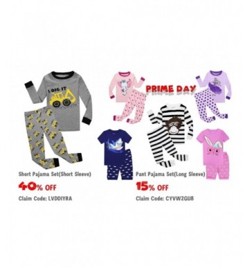 Fashion Girls' Pajama Sets Clearance Sale