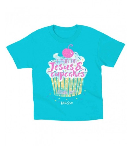 Jesus Cupcakes Kids Christian T Shirt