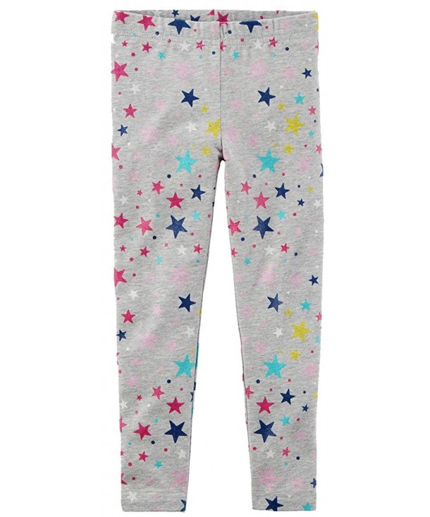 Carters Girls Leggings Colored Stars