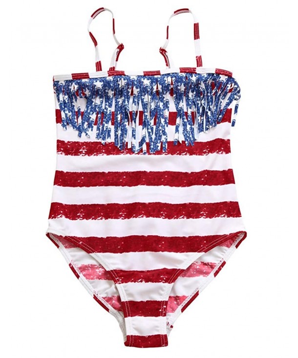 PARICI Striped Swimsuit American Swimwear