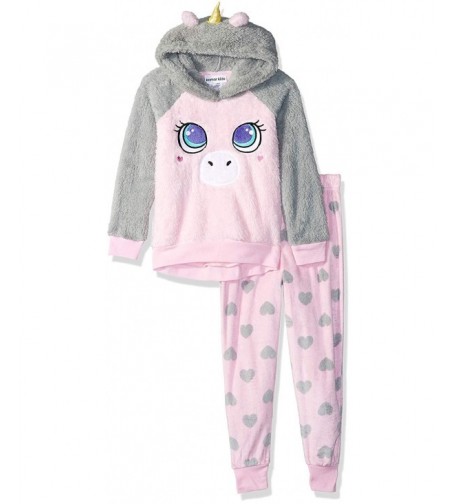 Komar Kids Hooded Fleece Pajama