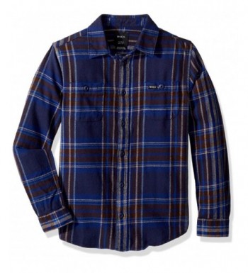 RVCA Ludlow Flannel Sleeve Button