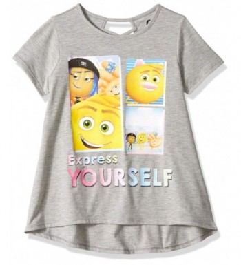 Emoji Movie Girls Short Sleeve T Shirt