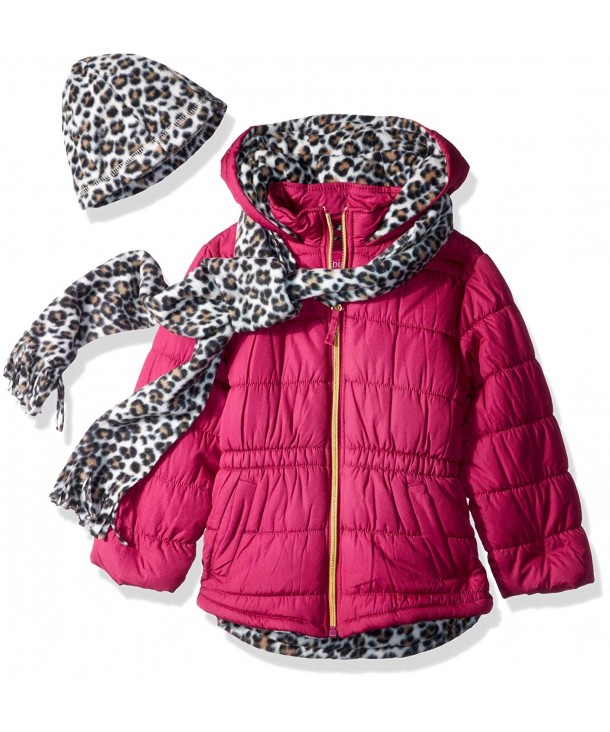 Pink Platinum Quilted Puffer Accessory