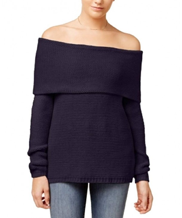 Freshman 1996 Juniors Off The Shoulder Sweater