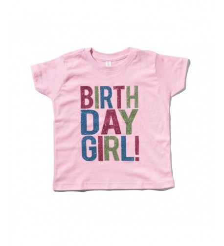SoRock Birthday Toddler Glitter T Shirt