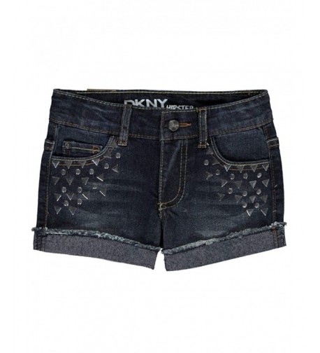 DKNY Little Girls Triangle Shorts