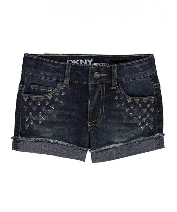 DKNY Little Girls Triangle Shorts