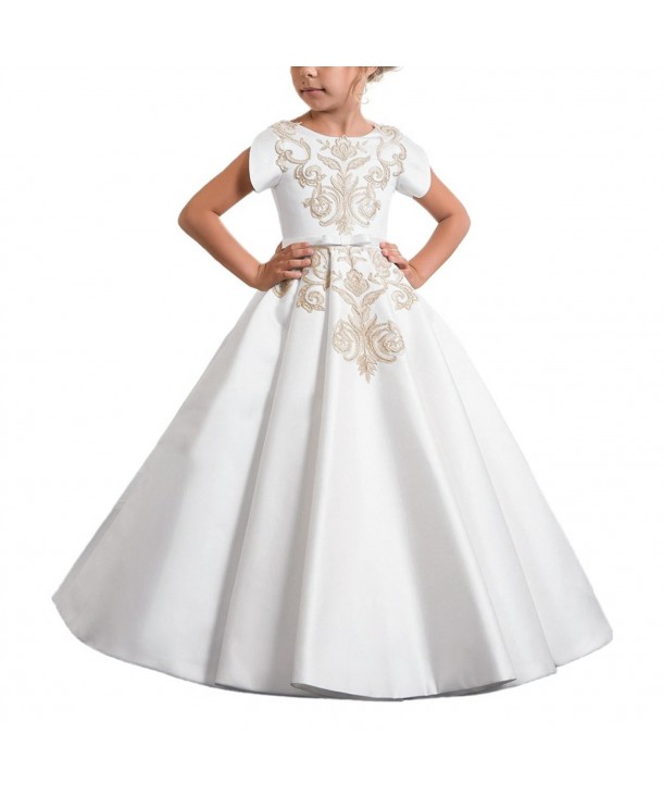 Carat Elegant White Communion Dresses