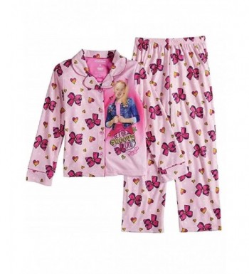 Groove Button Front Flannel Pajama