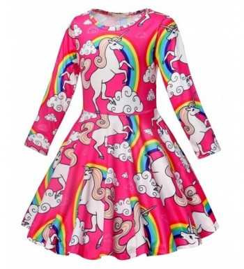 AmzBarley Unicorn Nightgown Clothes Outfits