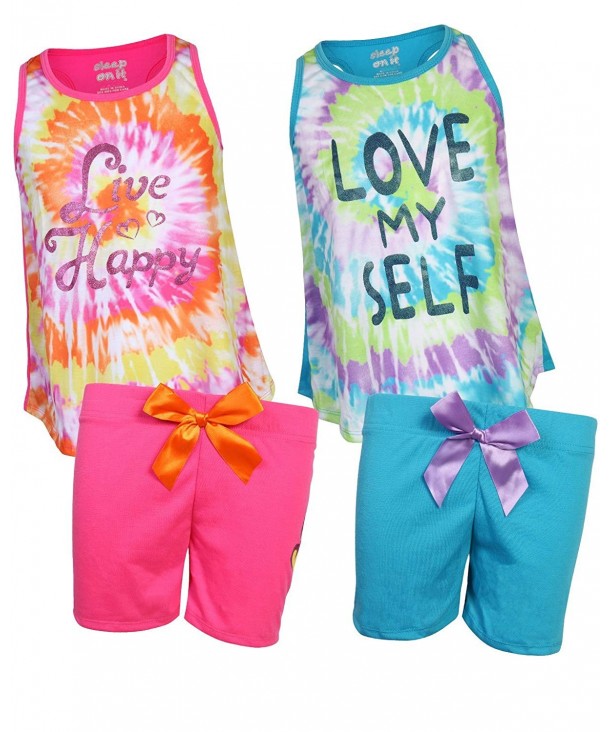 Sleep Girls 4 Piece Summer Pajama