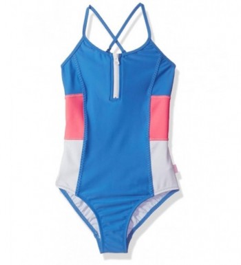 Seafolly Girls Color Block Swimsuit